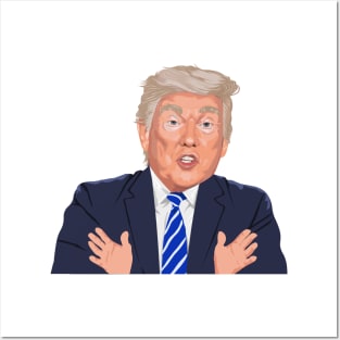 Donald Trump Small Hands Posters and Art